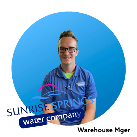 Daniel from Sunrise Springs Water Company