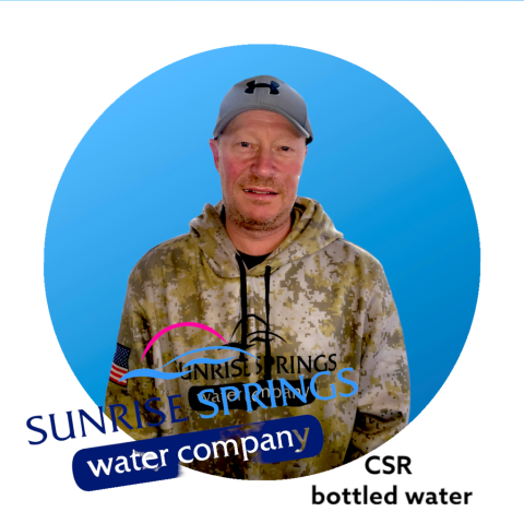 Darryl from Sunrise Springs Water Company
