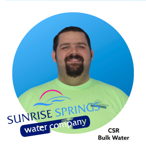Corey from Sunrise Springs Water Company