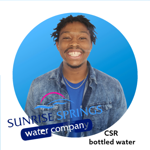 DeBrion from Sunrise Springs Water Company