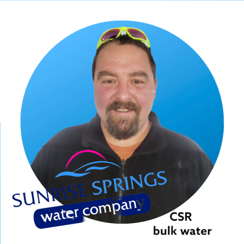 Al from Sunrise Springs Water Company