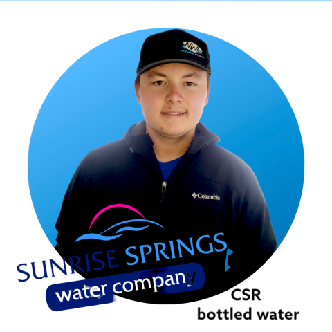 Cameron from Sunrise Springs Water Company
